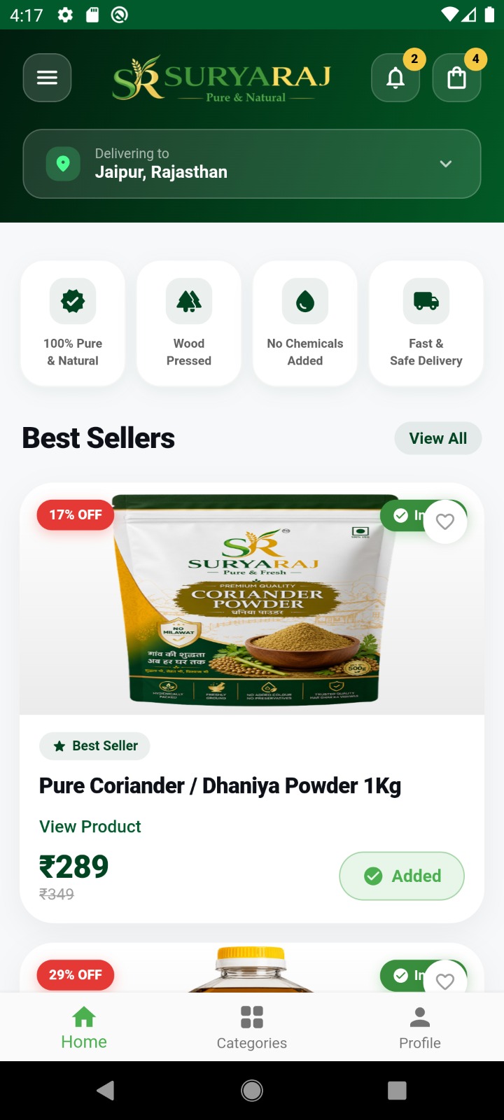 Red Chilli Powder 1kg - 100% Natural image 2